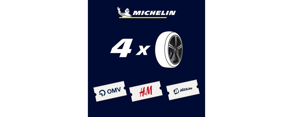 Vásároljon 4 db téli Michelin gumiabroncsot és vegye át az akár 30 ezer Ft értékű ajándék utalványát!