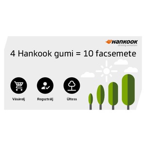 4 Hankook gumi = 10 facsemete