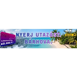 Vásároljon 1 garnitúra Giti vagy GT Radial téli vagy négyévszakos gumiabroncsot és nyerjen havonta 60.000 Ft értékű Wizz Air utalványt!
